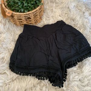 Abercrombie&fitch fringe shorts